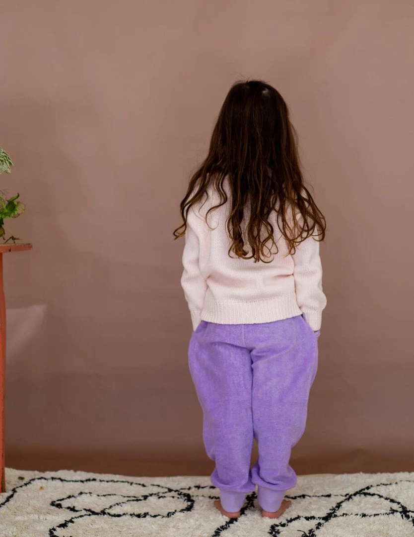 NEW Bella + Lace - Ellen Trackpants / Perriwinkle 2 NEW Bella + Lace - Ellen Trackpants / Perriwinkle