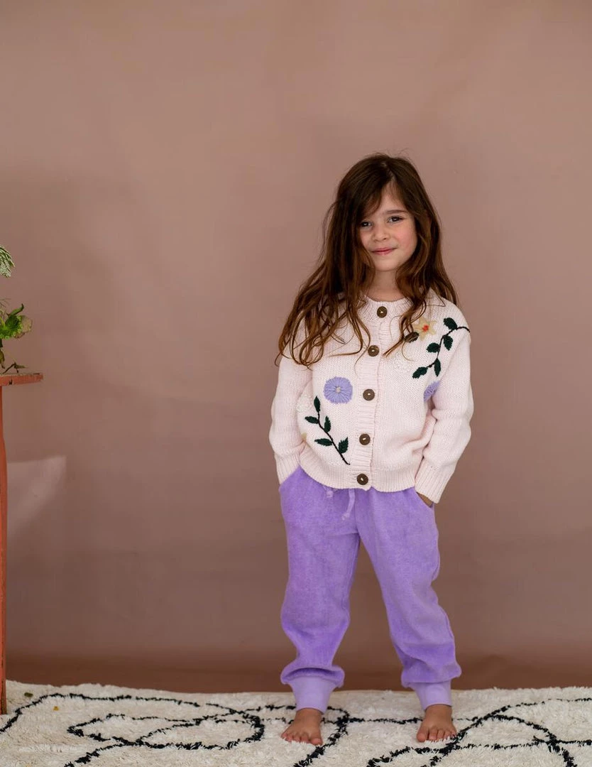 NEW Bella + Lace - Ellen Trackpants / Perriwinkle 1 NEW Bella + Lace - Ellen Trackpants / Perriwinkle