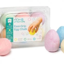 Toys Educational Colours - First Creations Easi-Grip Egg Chalk (Set Of 6)