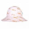 SALE Acorn - Flying Unicorns Floppy Hat / Dusty Pink