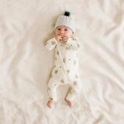 Wilson + Frenchy Wilson & Frenchy - Organic Zipsuit With Feet / Busy Bee Baby 5 Wilson + Frenchy Wilson & Frenchy - Organic Zipsuit With Feet / Busy Bee Baby