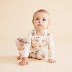 Wilson + Frenchy NEW Wilson & Frenchy - Organic Zipsuit With Feet / So Peachy 5 Wilson + Frenchy NEW Wilson & Frenchy - Organic Zipsuit With Feet / So Peachy