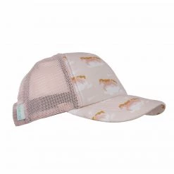 Kids Acorn - Flying Unicorns Trucker Hat / Pink Multi