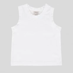 SALE Peggy - Belle Tank / White