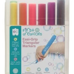 Educational Colours - Easi-Grip Triangular Markers / 12 Pack