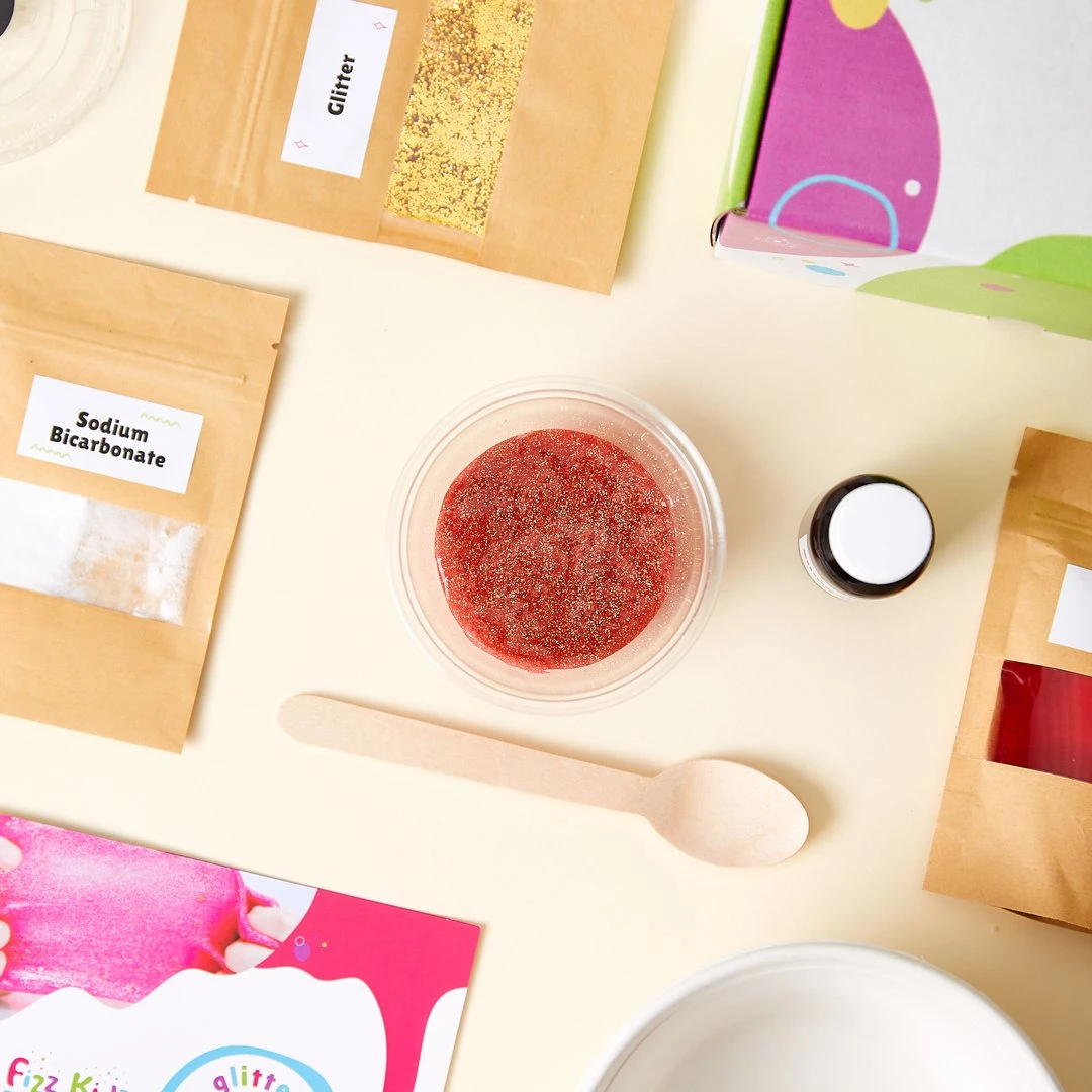 Toys Fizz Kids - Glitter Slime Kit 2 Toys Fizz Kids - Glitter Slime Kit