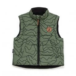 Cry Wolf - Reversible Vest / Khaki Alps Rainwear