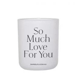 For Mum Damselfly - So Much Love Candle / 60 Hours