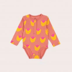 NEW Olive + The Captain - Budding Artist Long Sleeve Bodysuit