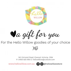 Hello Willow Gift Card