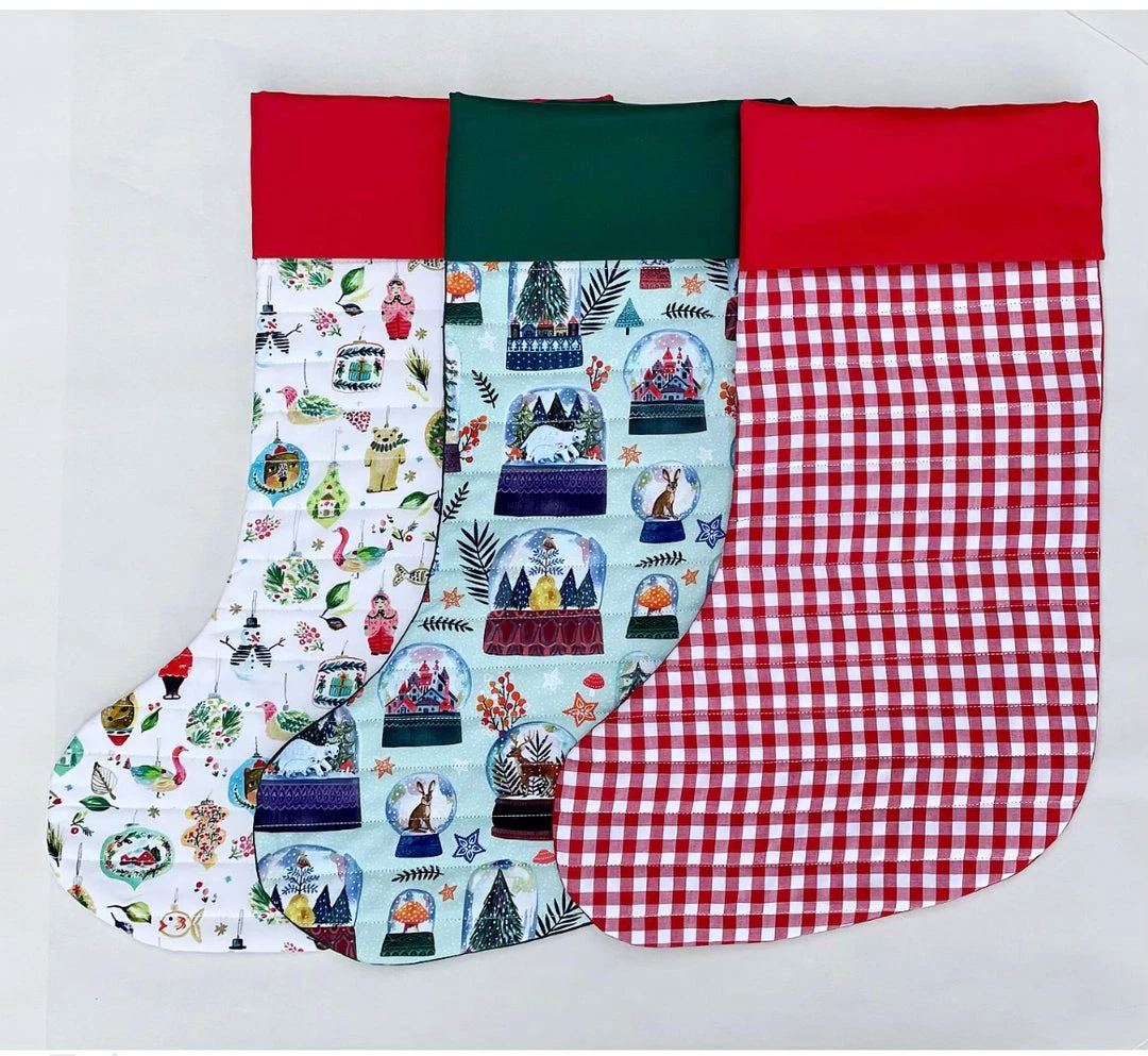 Curls Three - Christmas Stocking 1 Curls Three - Christmas Stocking