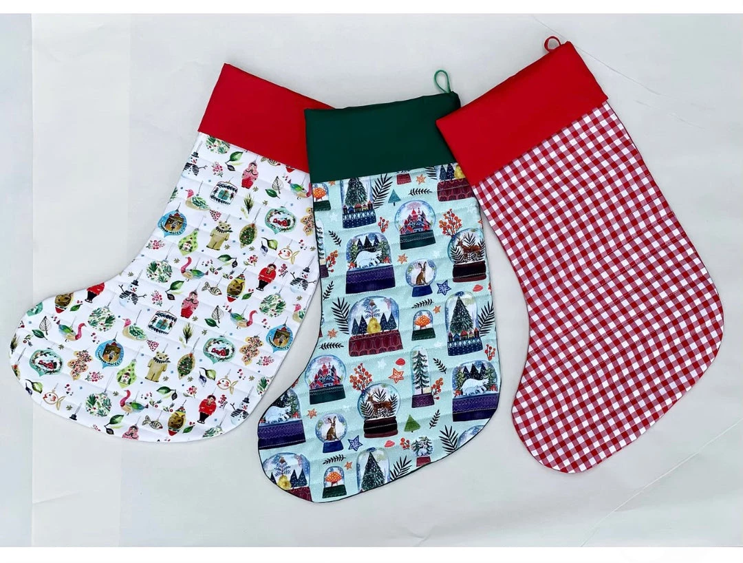 Curls Three - Christmas Stocking 7 Curls Three - Christmas Stocking