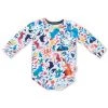Baby Kip & Co - Organic Long Sleeve Romper / Cool Animals