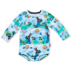Kip & Co - Organic Long Sleeve Romper / Bunny Boy Baby
