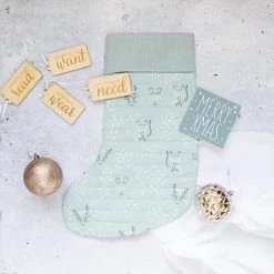 Curls Three - Christmas Stocking