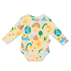 Halcyon Nights - Wonder World Long Sleeve Bodysuit