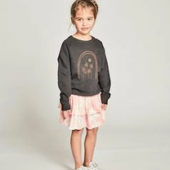 Missie Munster - Hallie Skirt / Sunset Tie Dye Kids