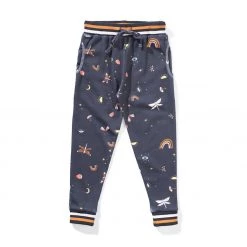 Missie Munster - Onyx Track Pant / Mystic Digital