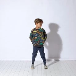 Minti - Dino Shapes Furry Crew / Dark Grey NEW