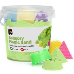 Educational Colours - Sensory Magic Sand With Moulds