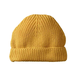Nature Baby - Forest Beanie / Butterscotch Chunky Knit NEW