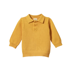 NEW Nature Baby - Grandpa Jumper / Butterscotch