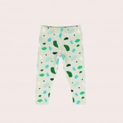 Olive + The Captain - Green Terrazzo Leggings
