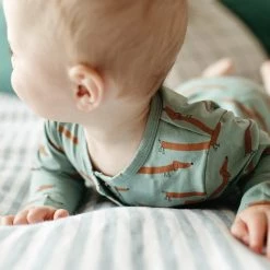 Olive + The Captain - Sausage Dogs Long Sleeve Bodysuit SALE