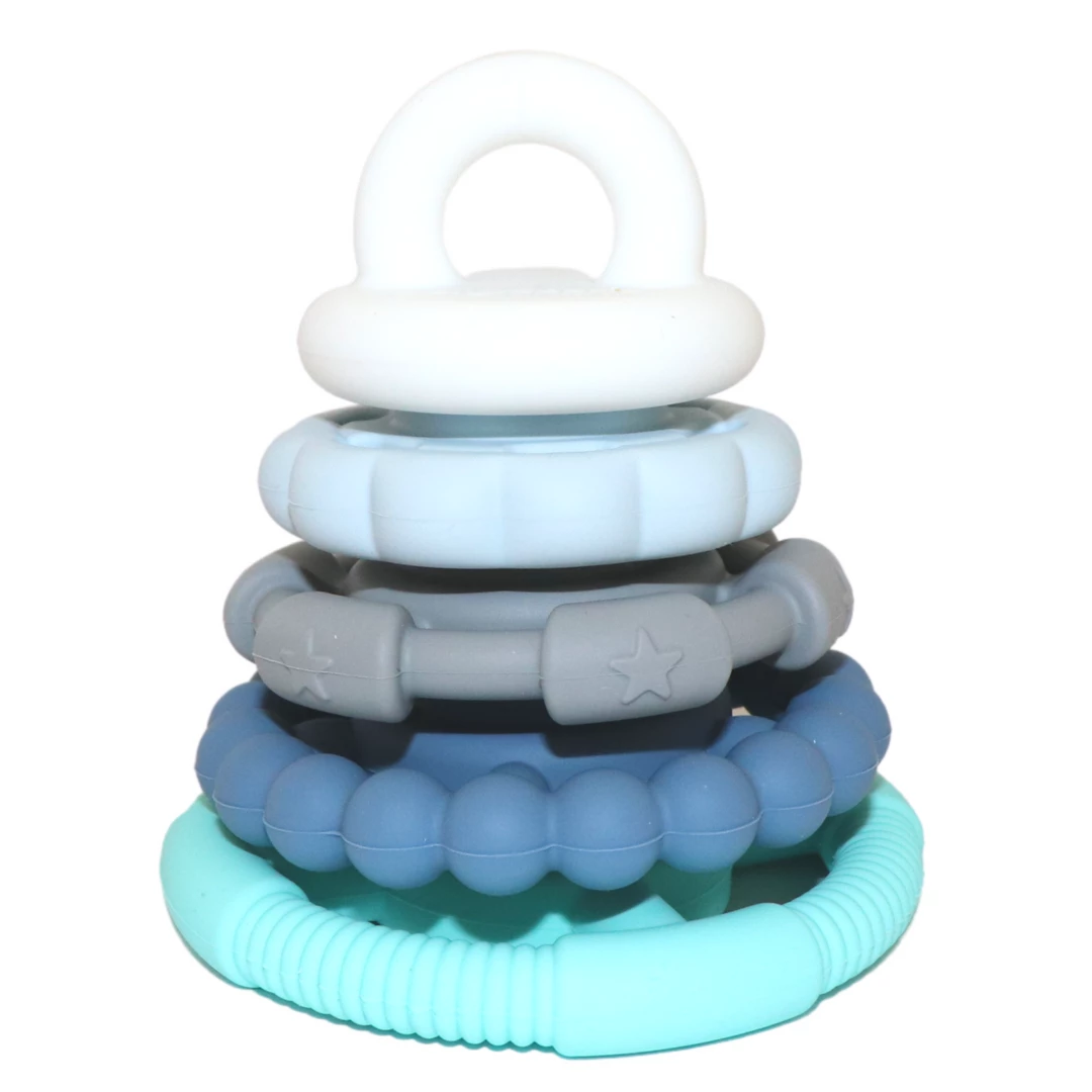Baby Jellystone - Rainbow Stacker Teether And Toy 6 Baby Jellystone - Rainbow Stacker Teether And Toy