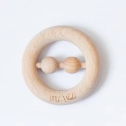 Baby Little Woods - Beechie Wooden Rattle & Teether