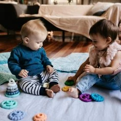 Baby Jellystone - Rainbow Stacker Teether And Toy 12 Baby Jellystone - Rainbow Stacker Teether And Toy