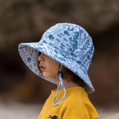 Acorn - Sea Creatures Swim Bucket Hat / Blue