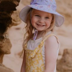 Acorn - Butterfly Floppy Hat / Lilac