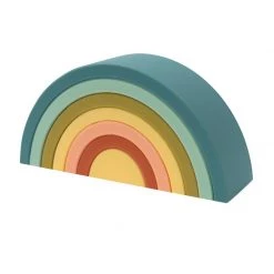 O.B. Designs OB Designs - Silicone Rainbow Stacker Toys