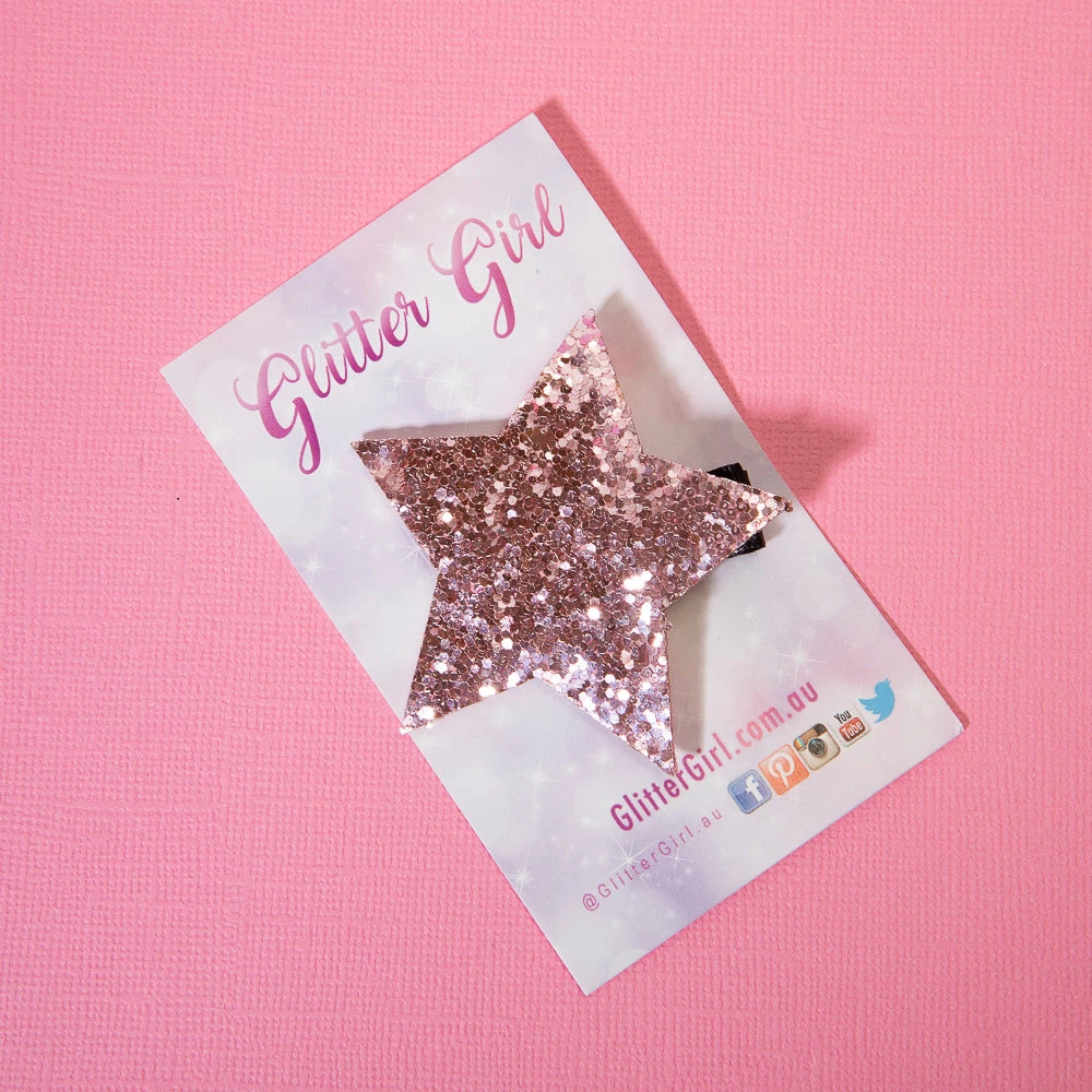 Accessories Glitter Girl - Star Hair Clip 2 Accessories Glitter Girl - Star Hair Clip