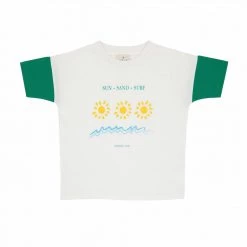 Goldie & Ace - Sun Sand Surf Tee / White