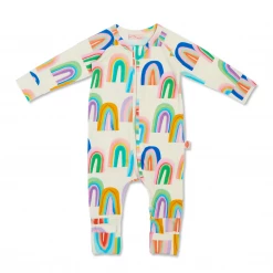 Baby Halcyon Nights - Chasing Rainbows Long Sleeve Zip Suit