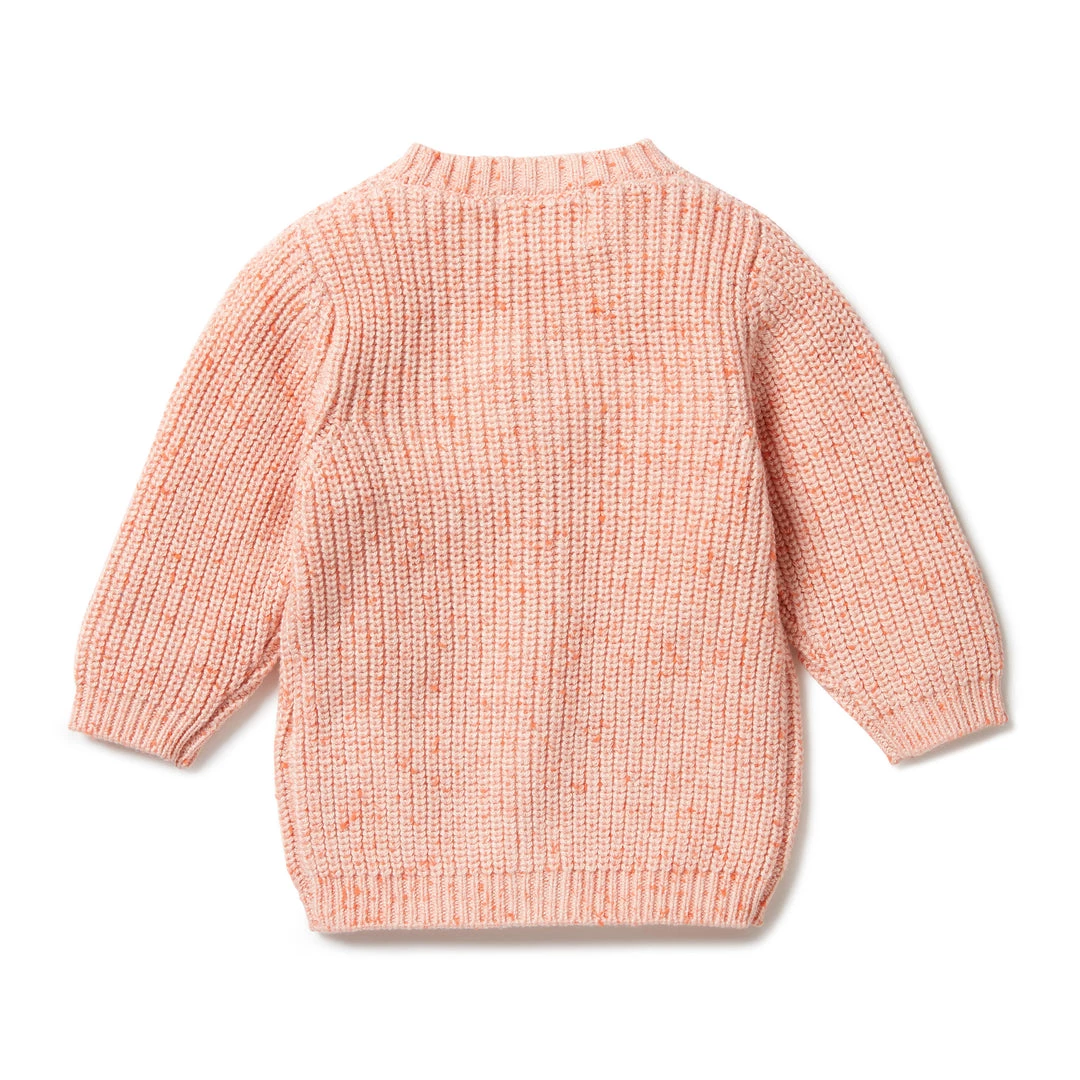 Wilson + Frenchy - Knitted Button Cardigan / Silver Peony 2 Wilson + Frenchy - Knitted Button Cardigan / Silver Peony