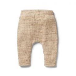 Wilson + Frenchy - Organic Waffle Slouch Pant / Oatmeal Fleck