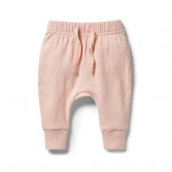 Wilson + Frenchy - Organic Rib Slouch Pant / Cameo Rose