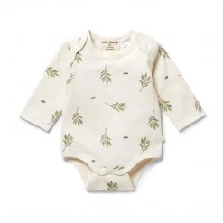 Wilson + Frenchy Wilson & Frenchy - Organic Envelope Bodysuit / Busy Bee