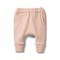 Cheap Hello Willow Store 22 Wilson + Frenchy - Organic French Terry Slouch Pant / Cameo Rose NEW