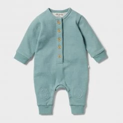 Cheap Hello Willow Store 7 Wilson + Frenchy - Organic French Terry Slouch Growsuit