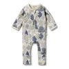 Wilson + Frenchy Wilson & Frenchy - Organic Zipsuit With Feet / The Forest NEW