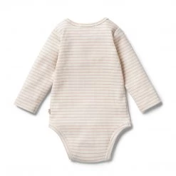 Wilson + Frenchy - Organic Stripe Rib Bodysuit