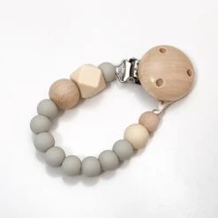 One Chew Three - Silicone Dummy Holder / Naturals Baby