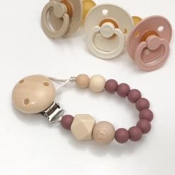 One Chew Three - Silicone Dummy Holder / Naturals Baby