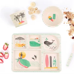 Toys Love Mae - Divided Plate Set / Byron Bay