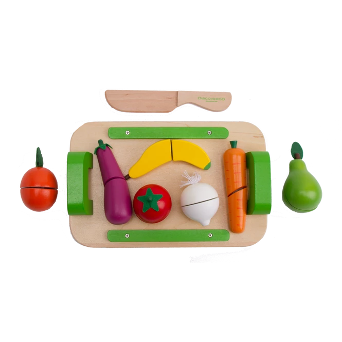 Discoveroo - Fruit And Veg Cutting Set 1 Discoveroo - Fruit And Veg Cutting Set