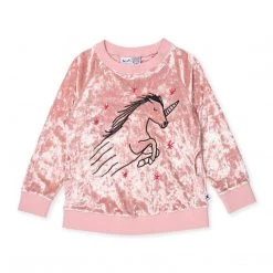 Minti - Starry Unicorn Crew / Blush Velvet
